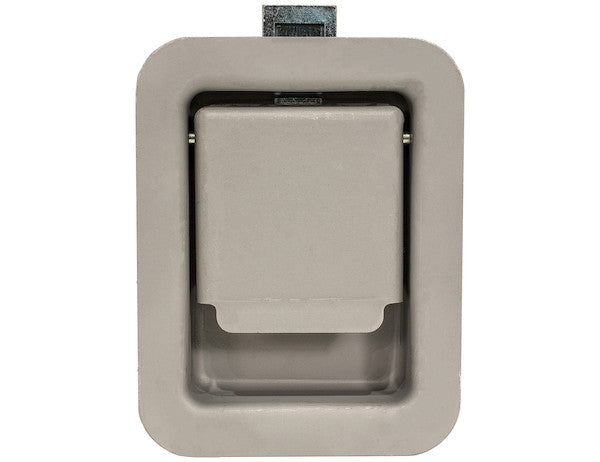 Stainless Steel Junior Single Point Locking Paddle Latch - Thru-Hole Mount