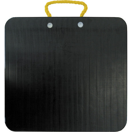 High Density Poly Outrigger Pad - 24 x 24 x 1 Inch