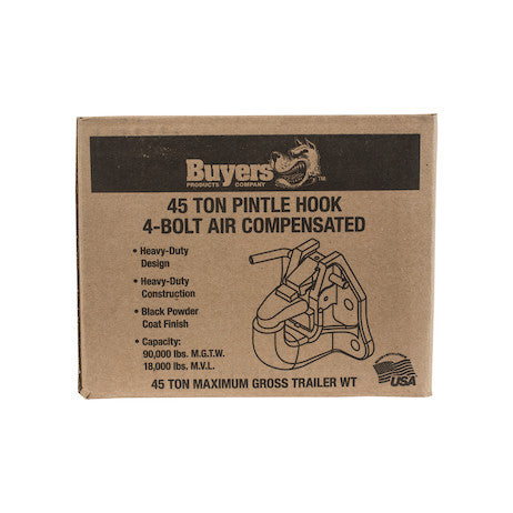 45 Ton 4-Hole Air Compensated Pintle Hook
