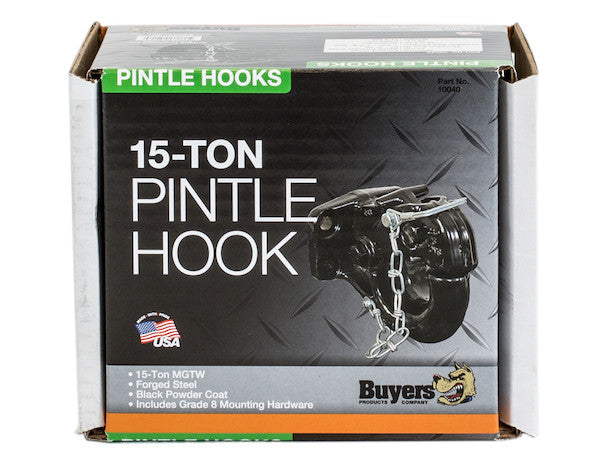 15 Ton Pintle Hook with Mounting Kit