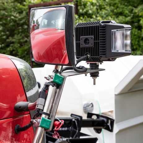 Mirror Mount Light Bracket Kit, SST, Single Hole