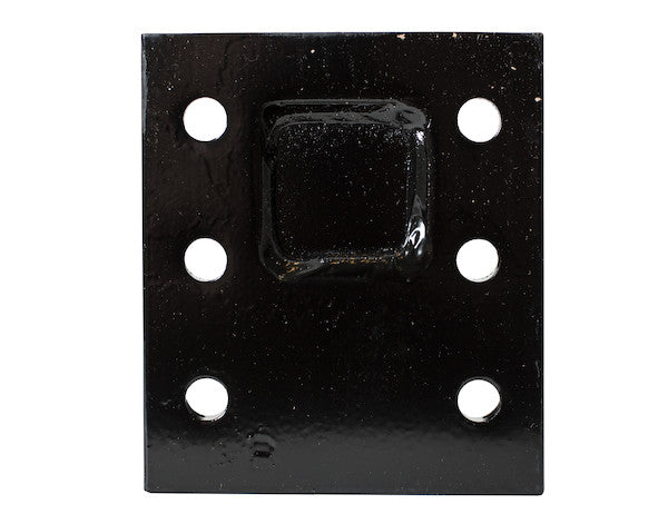 2 Inch Pintle Hitch Mounting Plate - 2 Position, 10 Inch Shank