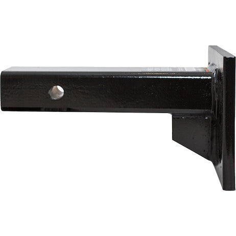 2 Inch Pintle Hitch Mounting Plate - 2 Position, 10 Inch Shank