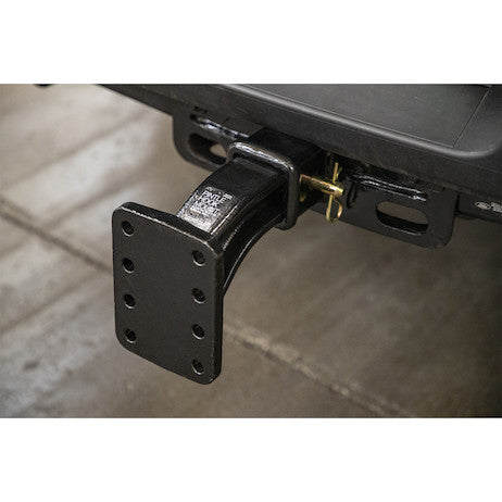3 Position Pintle Hook Mounting Plate for 2-1/2 Inch Receiver-20,000 M.G.T.W.