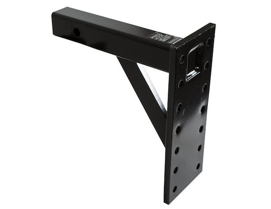 2 Inch Pintle Hitch Mounting Plate - 6 Position, 14.5 Inch Shank