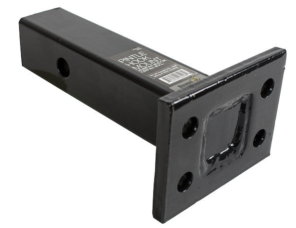 PM812 - 2 Inch Pintle Hitch Mounting Plate - 6 Position, 12.25 Inch Shank