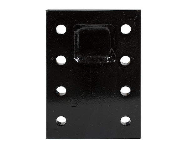 2 Inch Pintle Hitch Mounting Plate - 2 Position, 10 Inch Shank