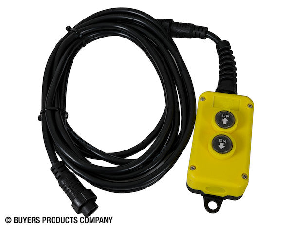 Buyers 3-Way DC Power Unit-Electric Controls Horizontal 3 Gallon Steel Reservoir