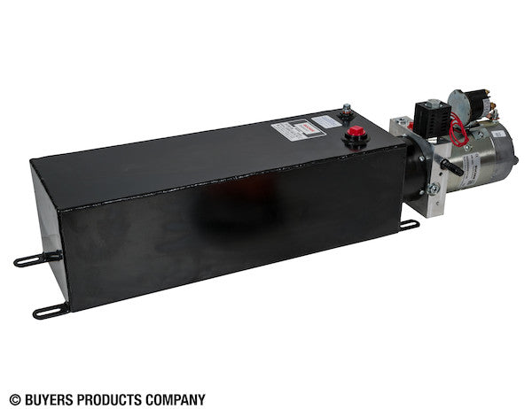 3-Way DC Power Unit-Electric Controls Horizontal 3 Gallon Steel Reservoir