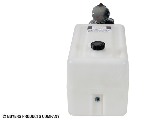 3-Way DC Power Unit-Electric Controls Horizontal 1.5 Gallon Poly Reservoir