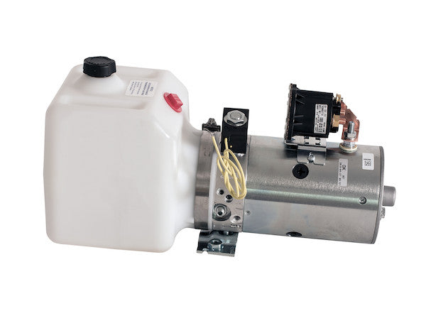 3-Way DC Power Unit-Electric Controls Horizontal 0.75 Gallon Poly Reservoir