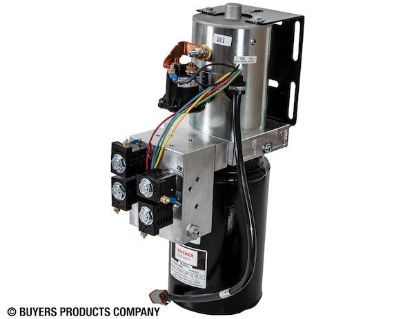 4-Way/3-Way DC Power Unit-Electric Controls Vertical 0.75 Gallon Reservoir