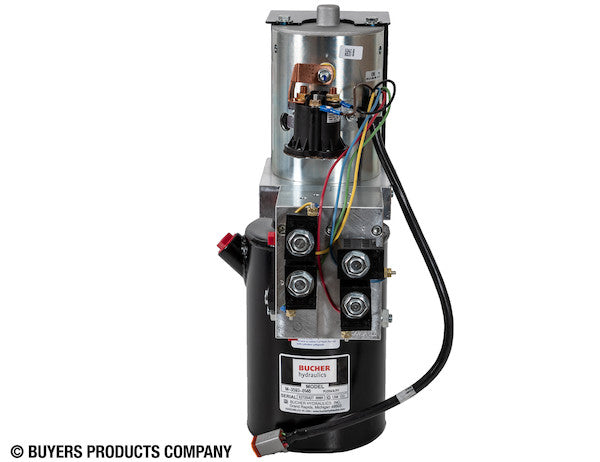 4-Way/3-Way DC Power Unit-Electric Controls Vertical 0.75 Gallon Reservoir