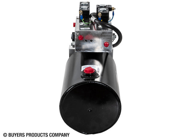 4-Way/3-Way DC Power Unit-Electric Controls Horizontal 0.75 gallon Reservoir