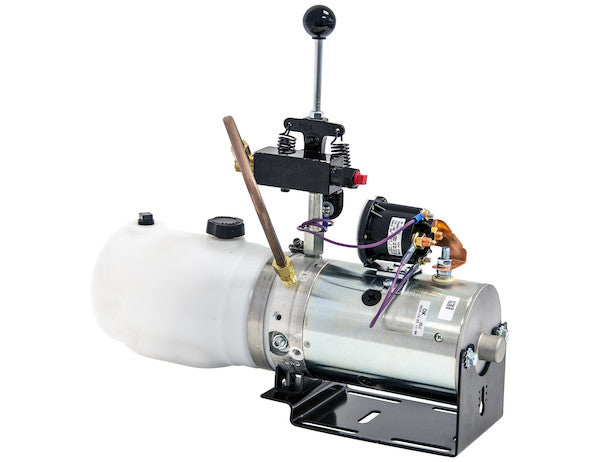 PU5003 - 4 Way DC Power Unit-Manual Controls Horizontal 1.3 Quart Reservoir