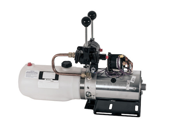 PU5007 - 4 Way/3 Way DC Power Unit-Manual Controls Horizontal 1.8 Quart Reservoir