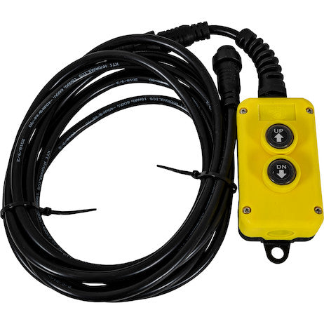 Buyers 4-Way DC Power Unit-Electric Controls Horizontal 1.5 Gallon Poly Reservoir