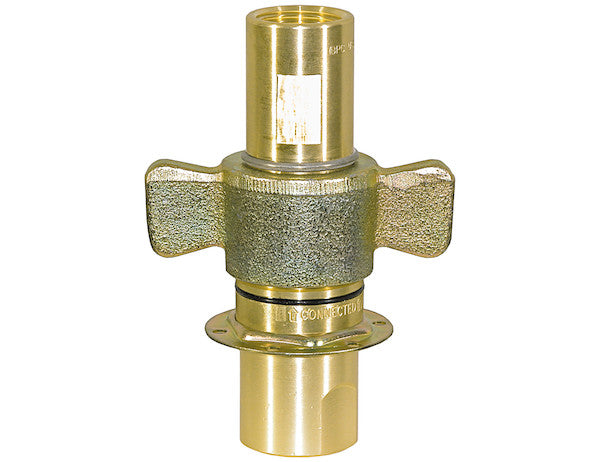 QDWC16 - 1 Inch Wing-Type Hydraulic Quick Coupler Male And Female Assembly
