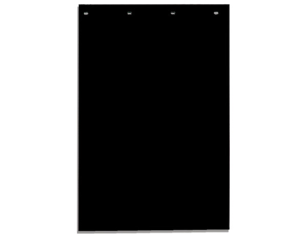 Super Durable Yellow Polymer Mudflaps 24x24 Inch