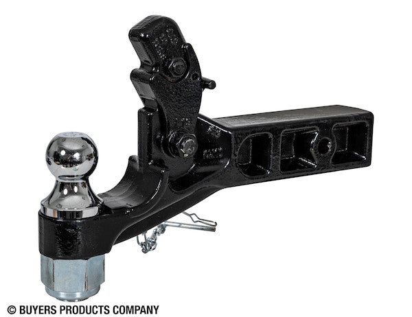 RM102000 - 10 Ton Combination Hitch - 2-1/2 Inch Receiver, 2 Inch Ball