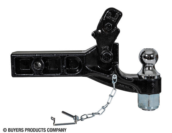 10 Ton Combination Hitch - 2-1/2 Inch Receiver, 2 Inch Ball