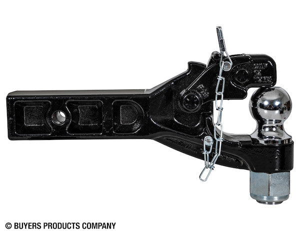 12 Ton Combination Hitch - 2-1/2 Inch Receiver, 2-5/16 Inch Ball