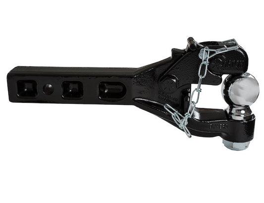 6 Ton Combination Hitch - Pintle Hitch with 2 Inch Ball 