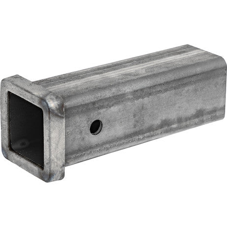 2-1/2 Inch Plain Receiver Tube - 10 Inch Shank