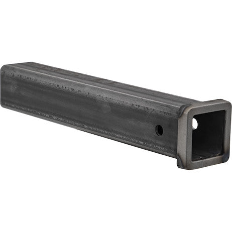 2-1/2 Inch Plain Receiver Tube - 18 Inch Shank