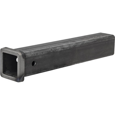 2-1/2 Inch Plain Receiver Tube - 18 Inch Shank