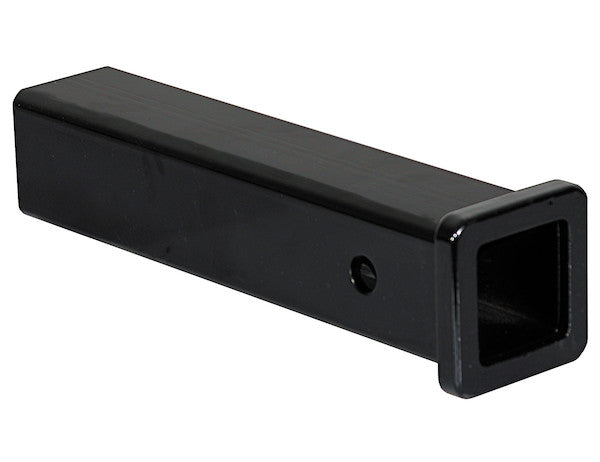 2 Inch Black Receiver Tube - 12 Inch Shank