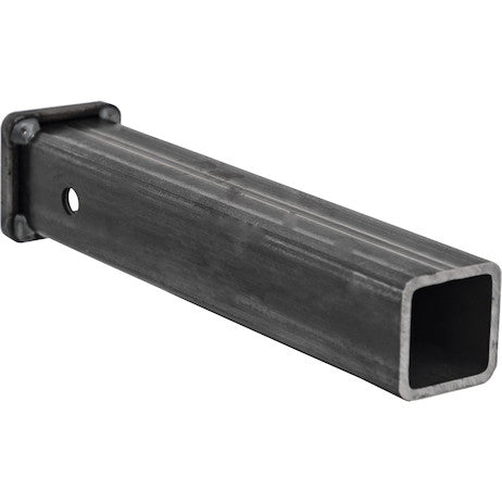 2 Inch Plain Receiver Tube - 14 Inch Shank