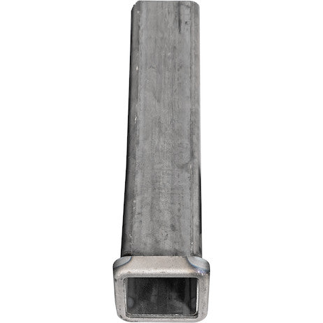 3 Inch Plain Receiver Tube - 18 Inch Shank