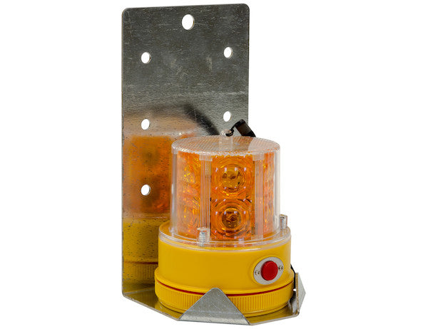 5 Inch by 4 Inch Portable Amber LED Beacon Light 