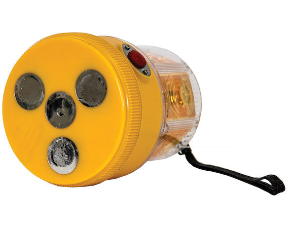 5 Inch by 4 Inch Portable Red LED Beacon Light 