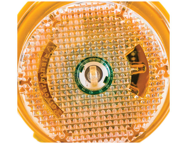 5 Inch by 4 Inch Portable Amber LED Beacon Light 