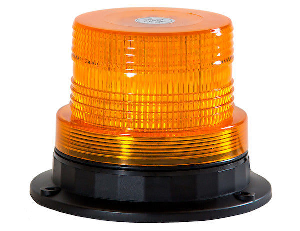 5 Inch by 4 Inch Amber LED Beacon Light 