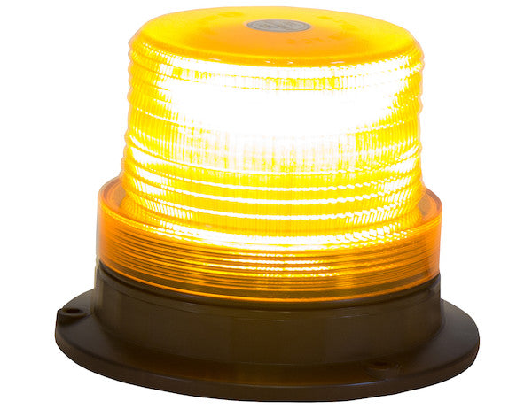 Class 1 5 Inch Wide Amber LED Beacon 
