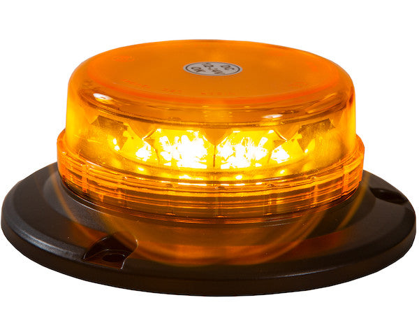  Low Profile 6 Inch by 2 Inch LED Beacon with Blunt Cut Leads