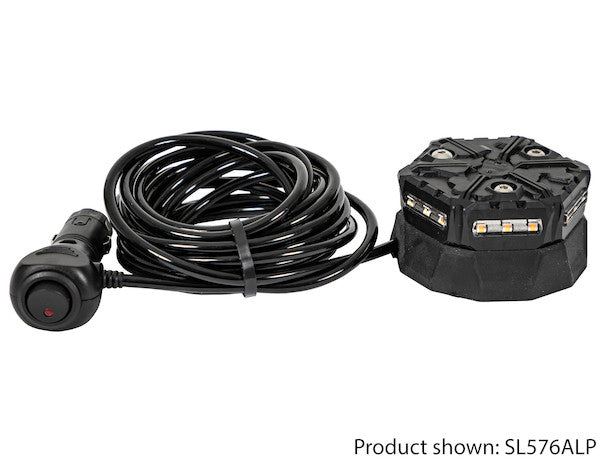 Class 2 LED Micro Beacon - Magnetic Mount with Auxiliary Plug