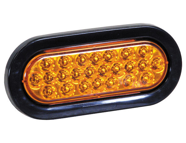 SL65CO - 6 Inch Oval LED Recessed Strobe Light
