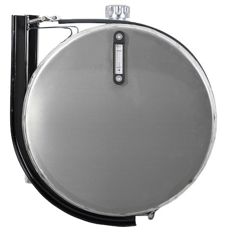 25 Gallon Side Mount Aluminum Reservoir with Rear Ports