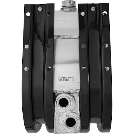 25 Gallon Side Mount Aluminum Reservoir with Rear Ports
