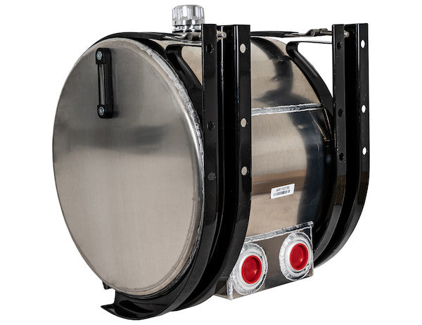 35 Gallon Side Mount Aluminum Reservoir with Rear Ports