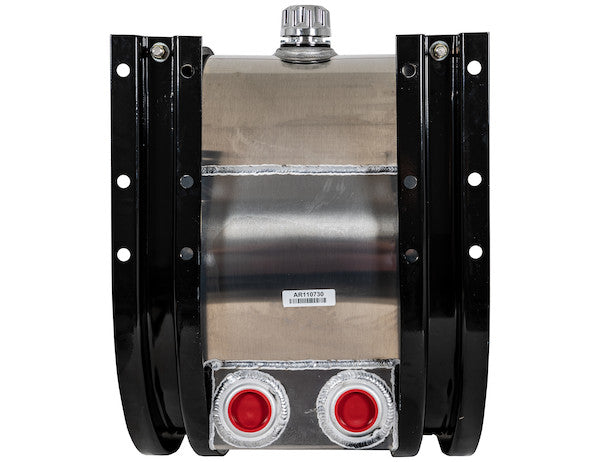 35 Gallon Side Mount Aluminum Reservoir with Rear Ports
