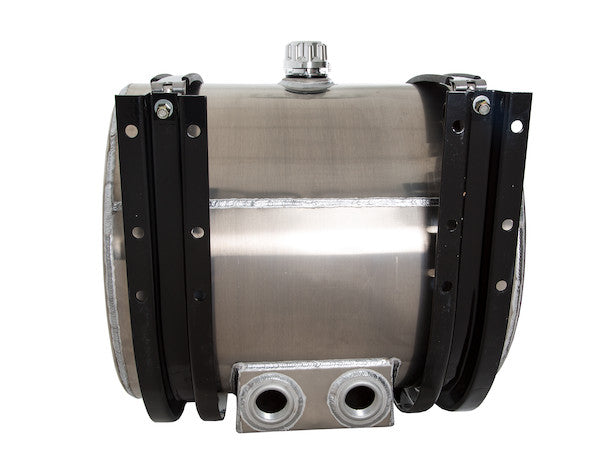 50 Gallon Side Mount Aluminum Reservoir with Rear Ports