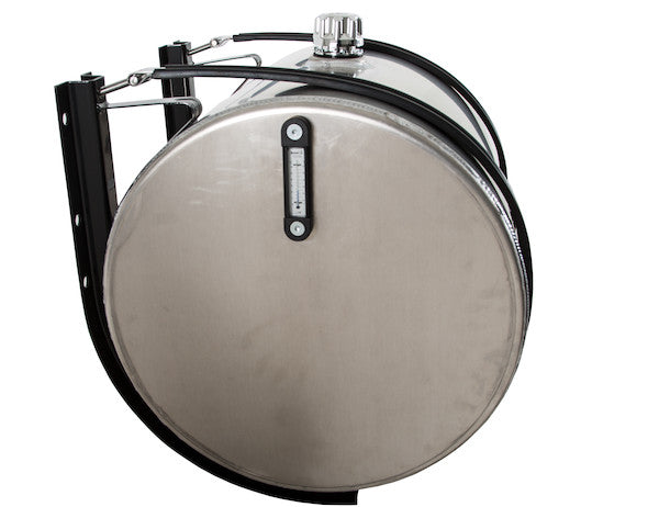 25 Gallon Side Mount Aluminum Reservoir with Rear Ports