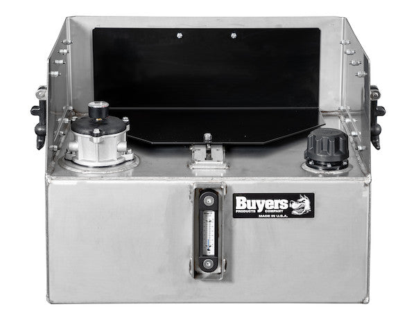 15 Gallon Stainless Steel Hydraulic Reservoir - Compact Version