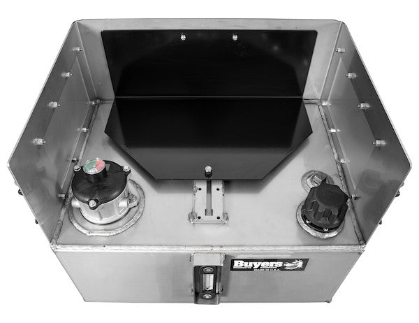 15 Gallon Stainless Steel Hydraulic Reservoir - Compact Version