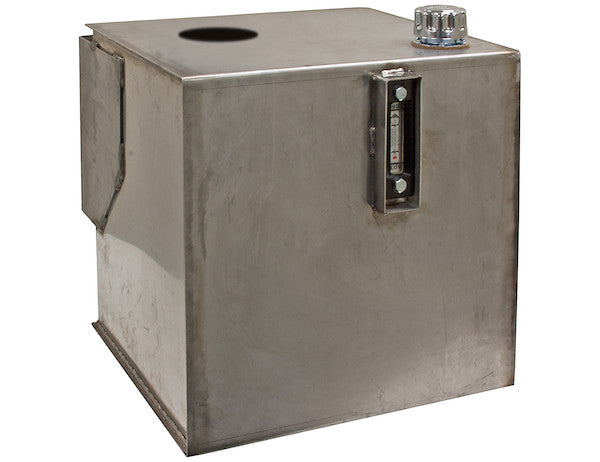 SMR30SS - 30 Gallon Stainless Steel Bulkhead Hydraulic Reservoir